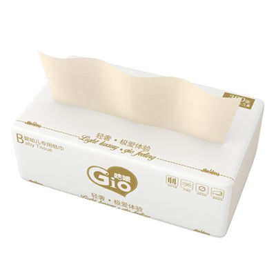 quality Nettoyage du visage 390pcs Gio Flushable Tissu doux bébé en bambou 3 couches Tissu jetable pour la bouche et les mains factory